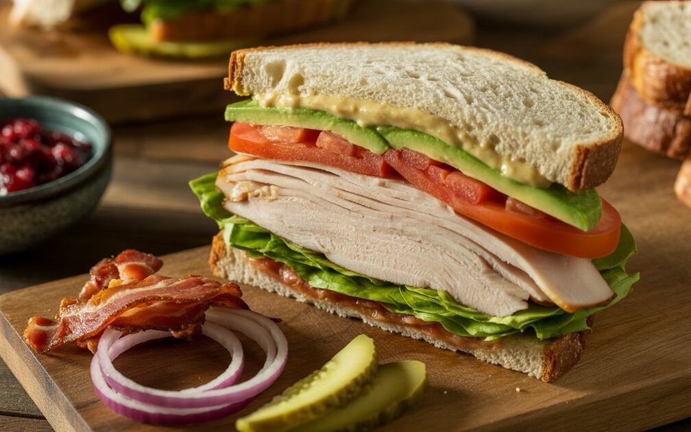 Regional Flavor Maps for Turkey Sandwiches