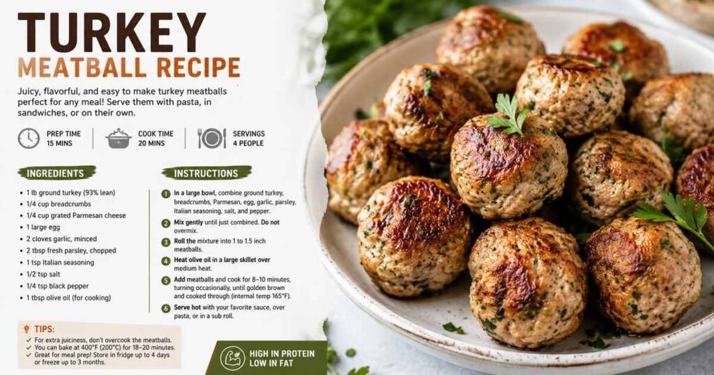 Why This Turkey Meatball Recipe Works