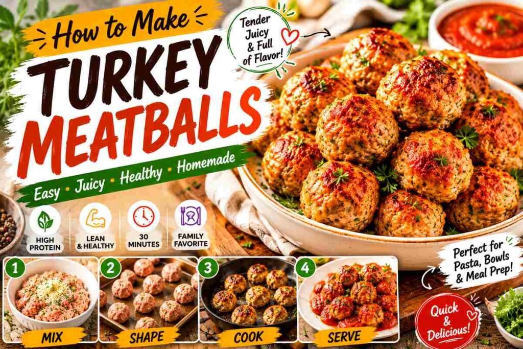 How to Make Turkey Meatballs