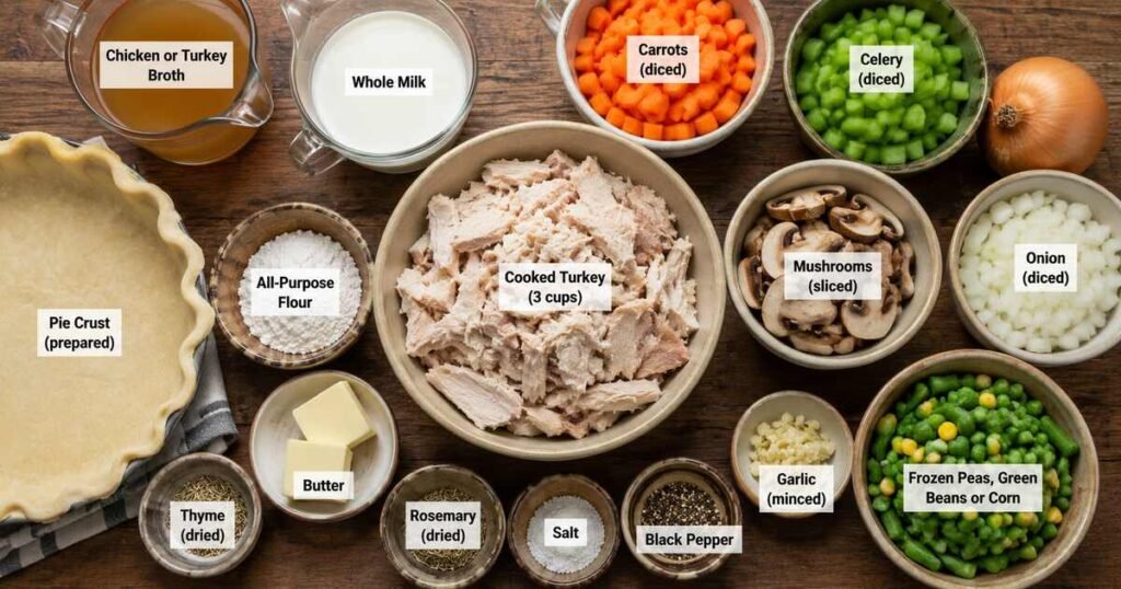 turkey pot pie recipe