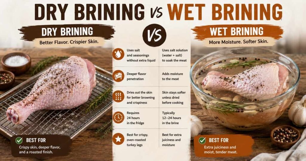 Dry Brining vs Wet Brining