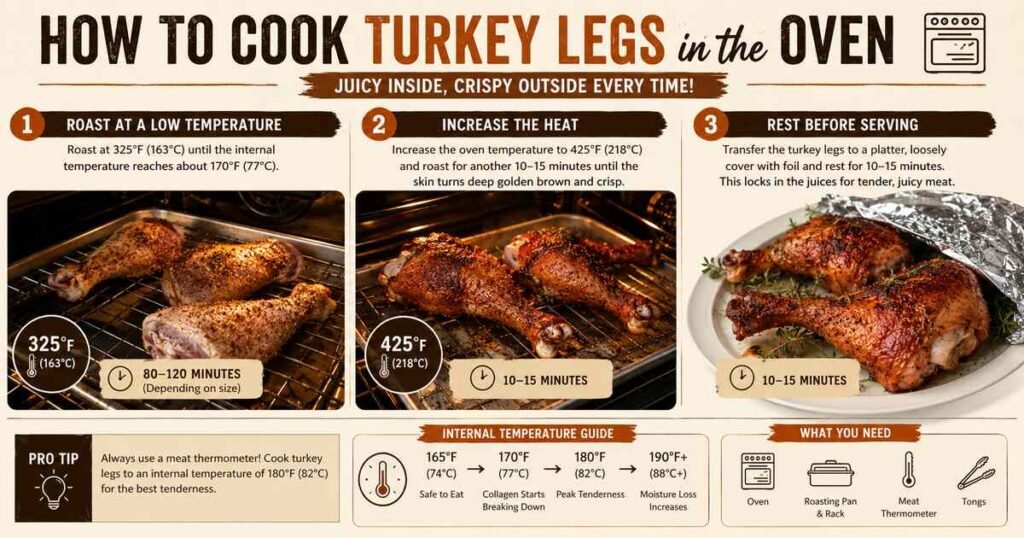 How to Cook Turkey Legs in the Oven