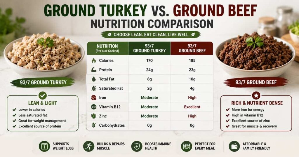 healthy turkey ground beef recipes​