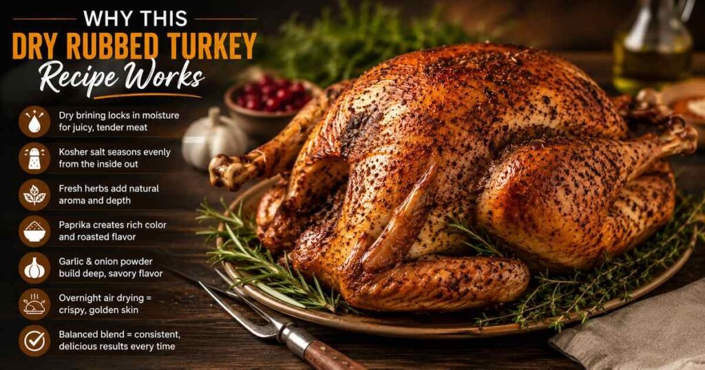 dry rubbed turkey recipe​