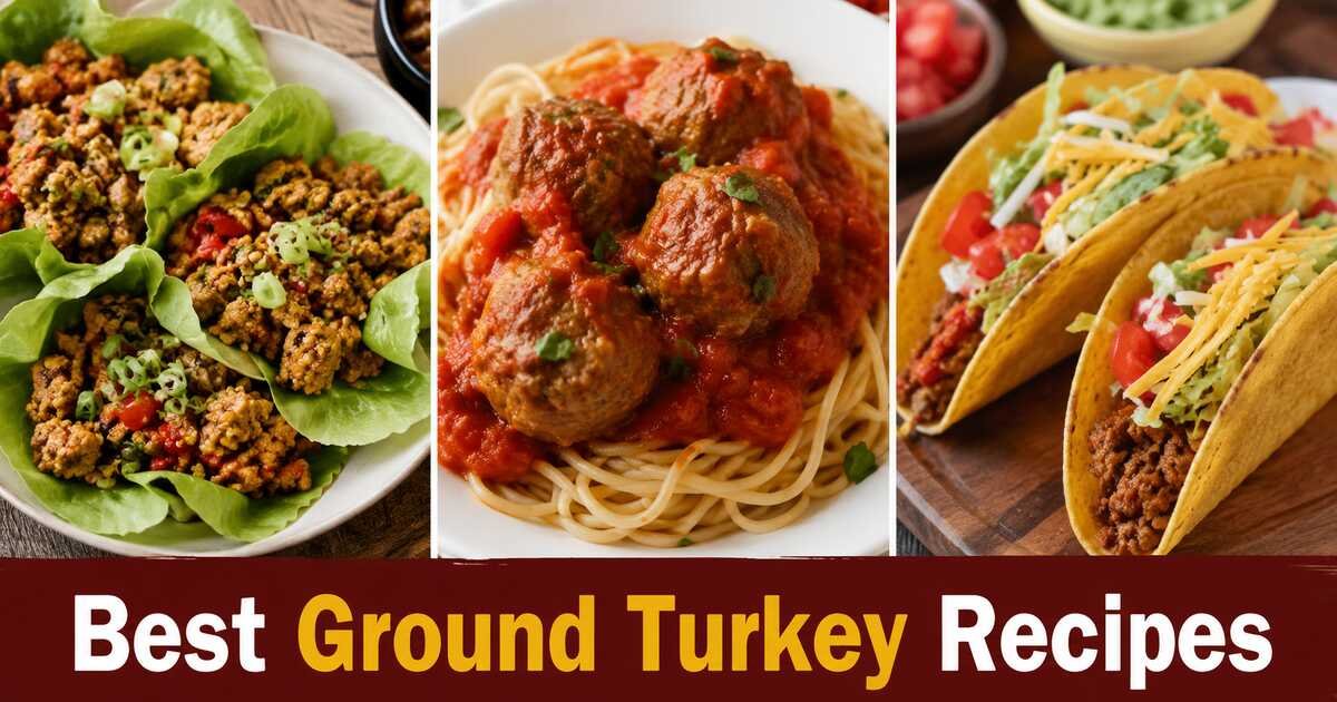 ground turkey recipes